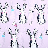 Polyester Polyester Raincoat Rabbit Lilac