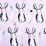 Polyester Polyester Regenmantel Kaninchen Flieder