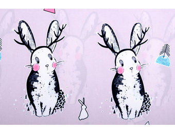 Polyester Polyester Regenmantel Kaninchen Flieder