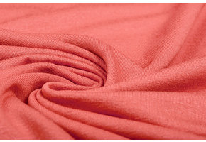 Viscose Jersey Koraal Rood