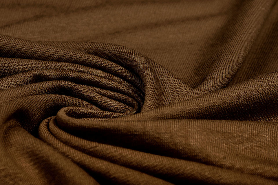 Viscose Jersey Mokka Bruin