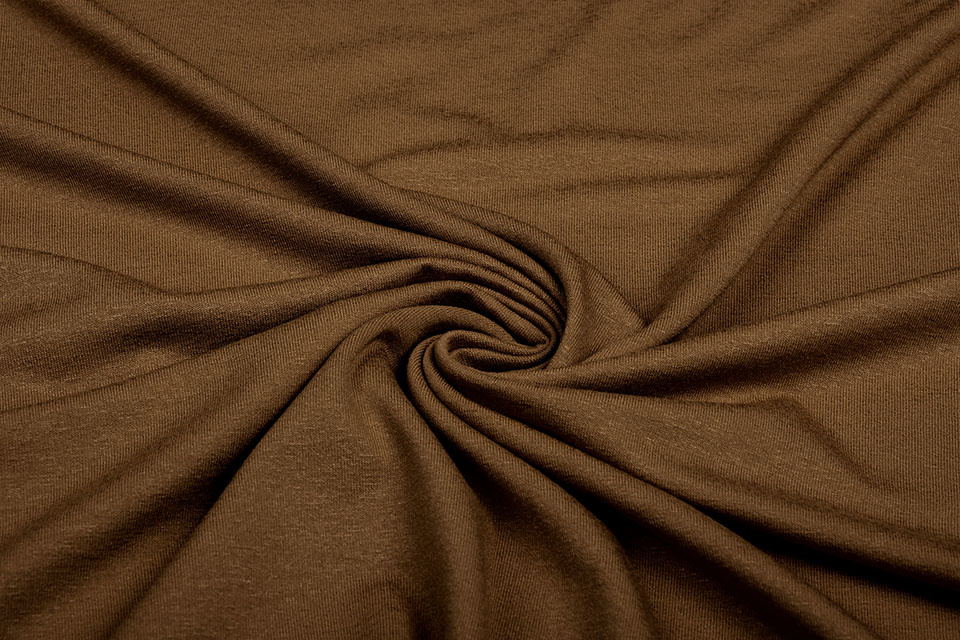 Viscose Jersey Mocha Brown