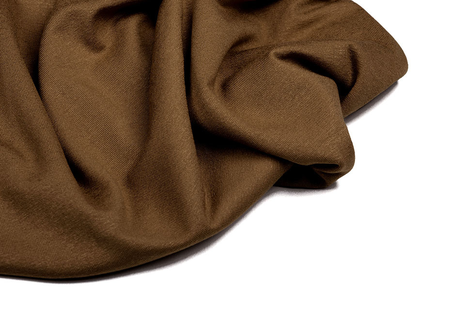 Viscose Jersey Mocha Brown