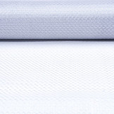 Lurex on Tulle Brilo White