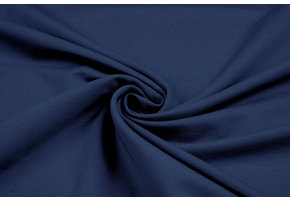 French Terry Politie Blauw