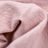 100% Washed Cotton Powder Pink