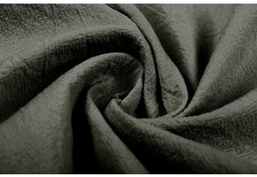 100% Washed Cotton Dark Army Green