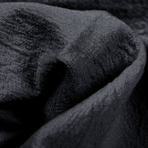 100% Gewaschene Baumwolle Dunkel Grau