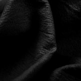 100% Washed Cotton Black