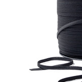 Elastic Black 6 mm