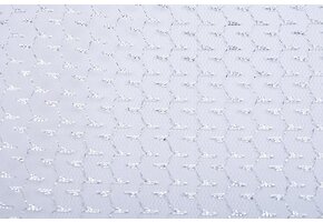 Lurex on Tulle Brilo Silver