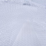 Lurex auf Tüll Brilo Silber