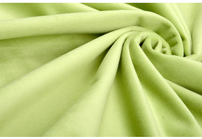 Velours Fluweel Stof Pica Lime
