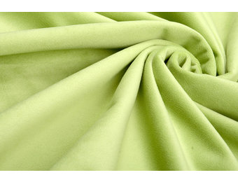 Veloursstoff Samt Pica Limette