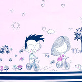 Double edge Cotton boy and girl