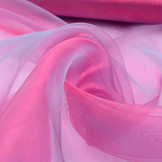 Organza Two-Tone  Blue-pink