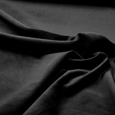 Cotton Velvet Fabric Donn Deep Dark Green Brown