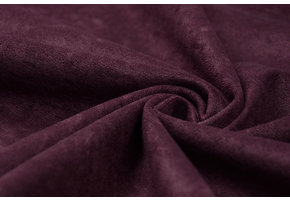 Velor Velvet Fabric Ravi Aubergine