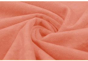 Velours Fluweel Stof Pica Zalm