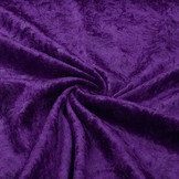 Velours de Panne Kukka Dark Purple