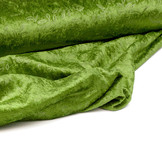 Velours de Panne Kukka Donker Lime