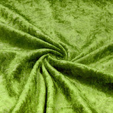 Velours de Panne Kukka Donker Lime