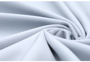 Velor Velvet Fabric Nina Grey blue