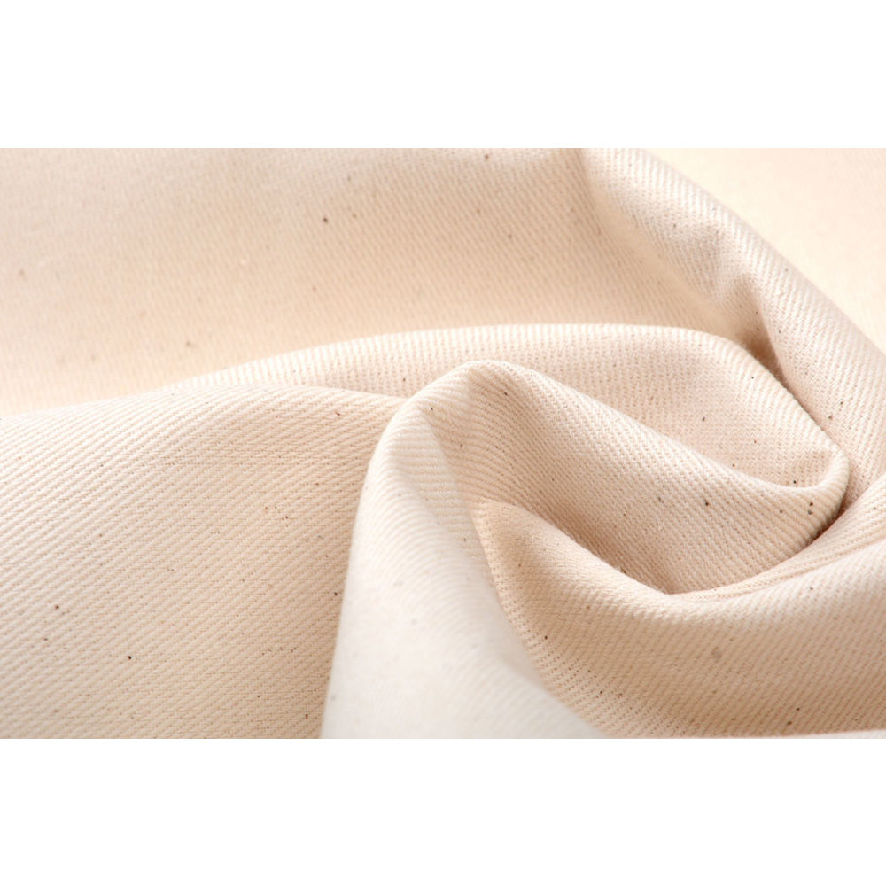 Unbleached Cotton Twill Weave YES Fabrics