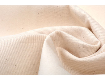 Ungebleichtes Baumwolltwillgewebe