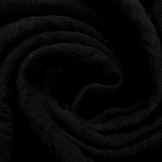 Double Gauze Fabric Black