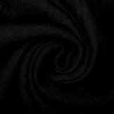 Double Gauze Fabric Black
