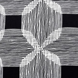 Lycra tricot Simmer Poncanna Zwart Wit