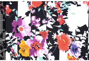 Scuba Pique Bloemen Flofli