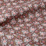 100% Cotton Floral Print Hanna Brown