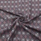 Crepe polyester Diama Coral