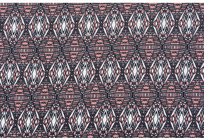 Crepe polyester Diama Coral