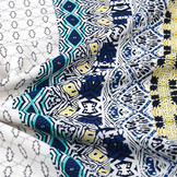 Crepe polyester Ollym Creme