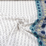 Crepe polyester Ollym Creme