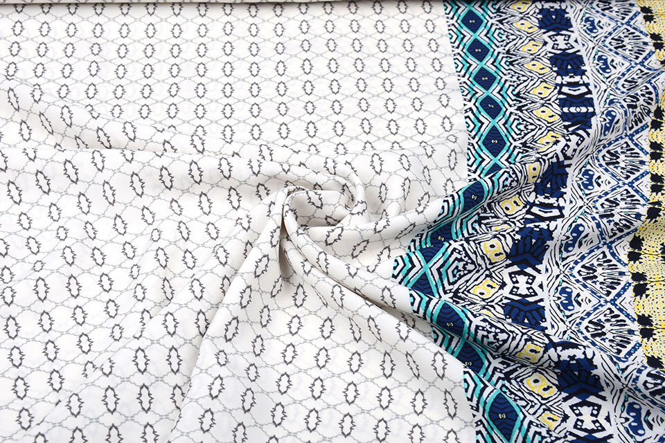 Crepe polyester Ollym Creme