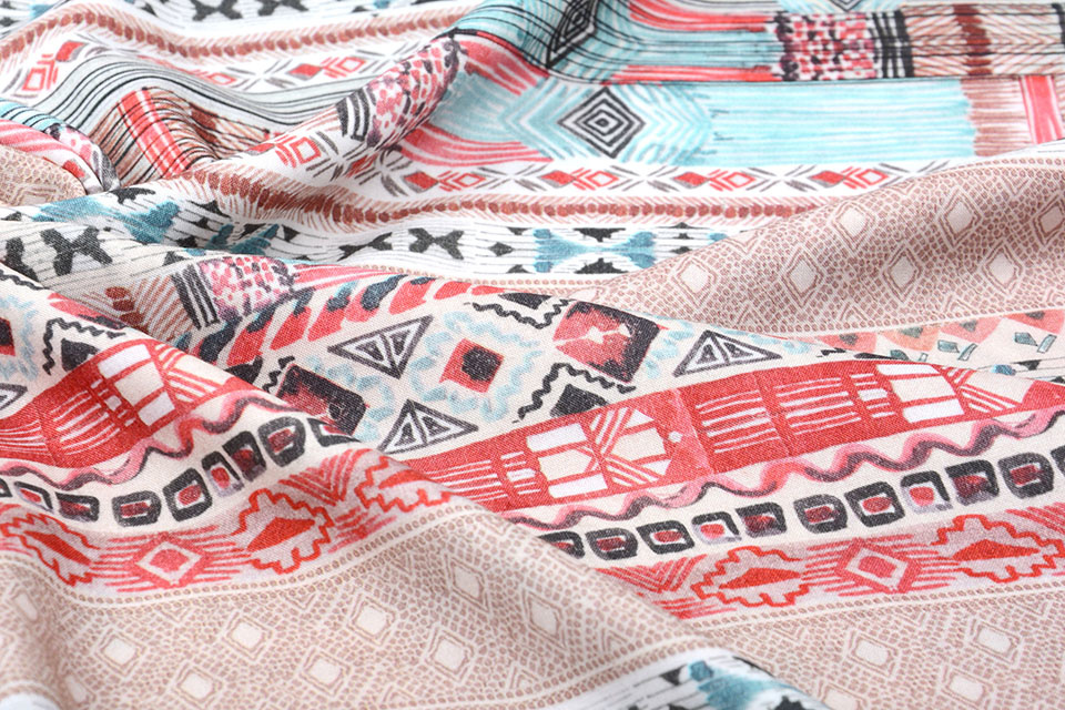 Viscose Pieki Multi