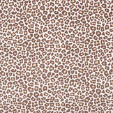 100% Cotton Panther print Brown