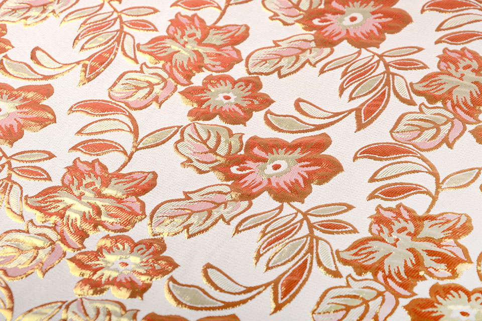 Brocade Flowers Izimbali Orange