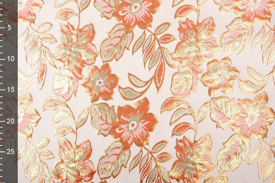 Brocade Flowers Izimbali Orange