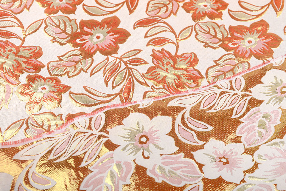 Brocade Flowers Izimbali Orange