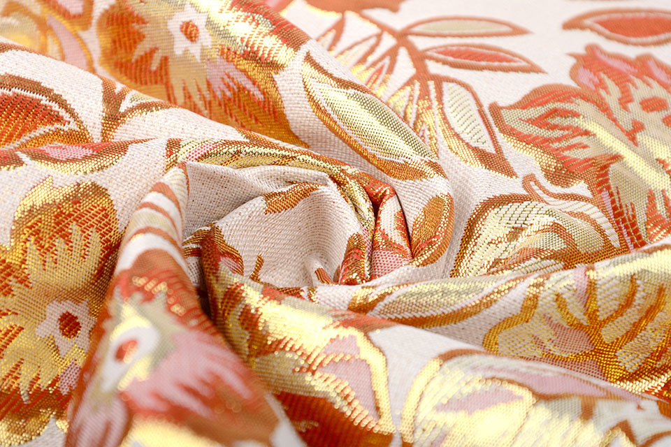 Brocade Flowers Izimbali Orange