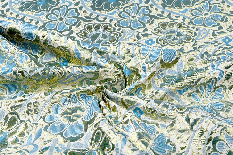 Brokat Blumen Maua Blau