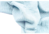 Double Gauze Fabric Light Blue