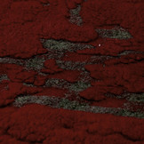 Gebreide Wollen stof Schapenwollook Ruit Bordeaux