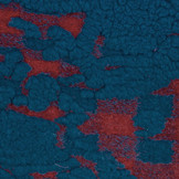 Gebreide Wollen stof Schapenwollook Ruit Petrol Rood