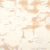 Knitted Woolen fabric Sheep Wool look Diamond Beige